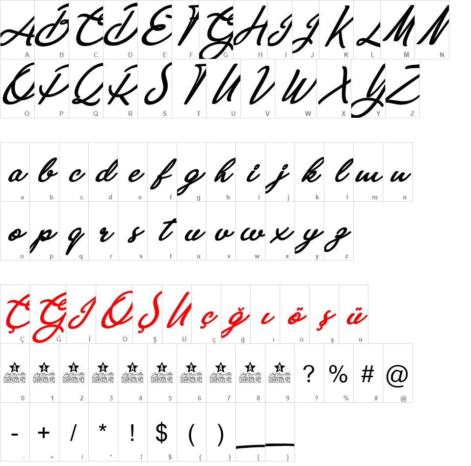 Anastasia Script font
